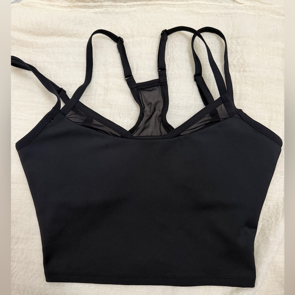 ALO Yoga Black Bandeau Top